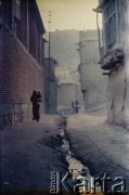 1992, Kabul, prowincja Kabul, Afganistan.
Jedna z uliczek Kabulu.
Fot. Irena Jarosińska, zbiory Ośrodka KARTA