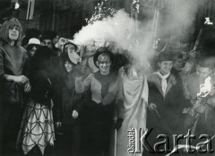 1964, Kraków, Polska.
Juwenalia.
Fot. Irena Jarosińska, zbiory Ośrodka KARTA