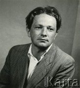 Brak daty, Polska.
Portret mężczyzny.
Fot. Irena Jarosińska, zbiory Ośrodka KARTA