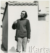 Brak daty, Polska.
Portret mężczyzny.
Fot. Irena Jarosińska, zbiory Ośrodka KARTA