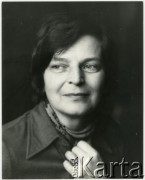 Brak daty, Polska.
Portret kobiety.
Fot. Irena Jarosińska, zbiory Ośrodka KARTA