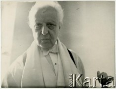 Brak daty, Polska.
Portret mężczyzny.
Fot. Irena Jarosińska, zbiory Ośrodka KARTA
