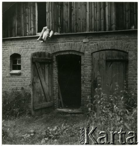 Brak daty, prawdopodobnie Grobka, Polska. 
Fot. Irena Jarosińska, zbiory Ośrodka KARTA