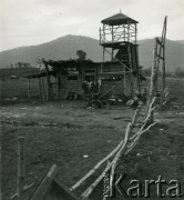 Ok. 1958-1959, Bieszczady, Polska.
Miejsce, w którym byl realizowany film 