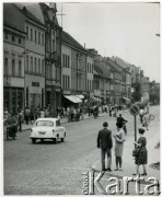 Brak daty, Zielona Góra, Polska.
Kamienice przy rynku.
Fot. Irena Jarosińska, zbiory Ośrodka KARTA