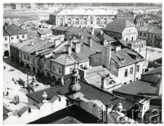 Brak daty, Zamość, Polska.
Z lewej Rynek Solny.
Fot. Irena Jarosińska, zbiory Ośrodka KARTA