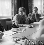 1970, Gdańsk, Polska.
Spotkanie Szkolnego Klubu UNESCO w IX Liceum Ogólnokształcącym im. Giuseppe di Vittorio.
Fot. Irena Jarosińska, zbiory Ośrodka KARTA