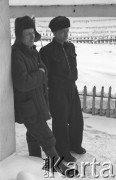 1955-1956, Workuta, Komi ASRR, ZSRR.
Więźniowie łagrów Stanisław Kiałka i Eugeniusz Cydzik.
Fot. NN, udostępnił Eugeniusz Cydzik w ramach projektu 