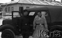 1955-1957, Workuta, Komi ASRR, ZSRR.
Mężczyźni przy samochodzie.
Fot. Eugeniusz Cydzik, udostępnił Eugeniusz Cydzik w ramach projektu 