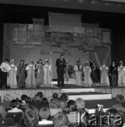 Kwiecień 1979, Radom, Polska.
Eliminacje do XV Festiwalu Piosenki Radzieckiej w Zielonej Górze. 
Fot. Romuald Broniarek, zbiory Ośrodka KARTA
