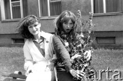 Czerwiec 1981, Zielona Góra, Polska.
Uczestniczki XVII Festiwalu Piosenki Radzieckiej.
Fot. Romuald Broniarek, zbiory Ośrodka KARTA