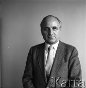 Lata 80, Polska.
Portret mężczyzny.
Fot. Romuald Broniarek, zbiory Ośrodka KARTA