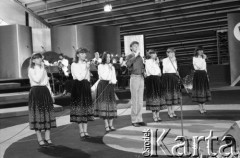 Czerwiec 1983, Zielona Góra, Polska.
XIX Festiwal Piosenki Radzieckiej. 
Fot. Romuald Broniarek, zbiory Ośrodka KARTA