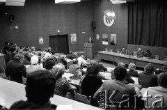 Kwiecień 1984, Radom, Polska.
XX Festiwal Piosenki Radzieckiej. 
Fot. Romuald Broniarek, zbiory Ośrodka KARTA