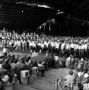 Czerwiec 1984, Zielona Góra, Polska.
XX Festiwal Piosenki Radzieckiej.
Fot. Romuald Broniarek, zbiory Ośrodka KARTA
