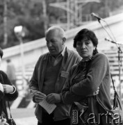 Czerwiec 1984, Zielona Góra, Polska.
XX Festiwal Piosenki Radzieckiej.
Fot. Romuald Broniarek, zbiory Ośrodka KARTA