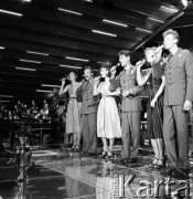 Czerwiec 1984, Zielona Góra, Polska.
Występ zespołu na XX Festiwalu Piosenki Radzieckiej. 
Fot. Romuald Broniarek, zbiory Ośrodka KARTA