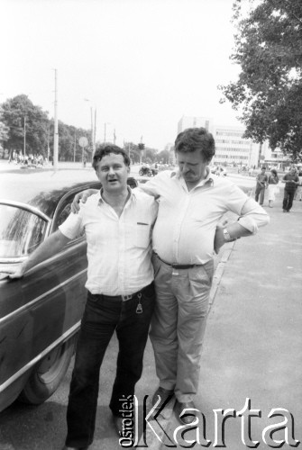 1988, Witebsk, Białoruska Socjalistyczna Republika Radziecka.
I Wszechzwiązkowy Festiwal Polskiej Piosenki.
Fot. Romuald Broniarek, zbiory Ośrodka KARTA