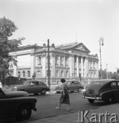 Maj 1958, Warszawa, Polska.
Samochody marki 