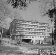12.1958, Nowy Smokowiec (Novy Smokovec), Czechosłowacja.
Hotel 