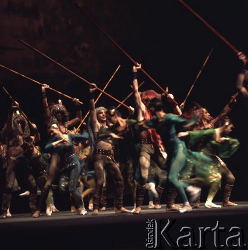 Listopad 1975, Łódź, Polska.
Teatr Wielki, polska prapremiera baletu Arama Chaczaturiana 