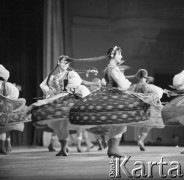 Lipiec 1959, Katowice, Polska. 
Teatr Śląski, występ zespołu 