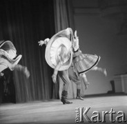 Lipiec 1959, Katowice, Polska. 
Teatr Śląski, występ zespołu 