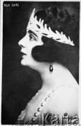 1923, Paryż, Francja
Polska. śpiewaczka operowa Ada Sari, portret.
Fot. Romuald Broniarek/KARTA 
