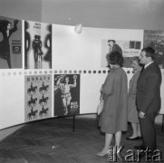 Wiosna 1962, Warszawa, Polska.
Wystawa radzieckich plakatów pt. 
