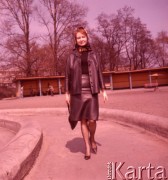 Kwiecień 1963, Warszawa, Polska.
Aktorka Elżbieta Czyżewska podczas sesji fotograficznej.
Fot. Romuald Broniarek/KARTA