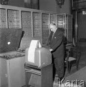 1965, Warszawa, Polska.
Radzieckie komputery 