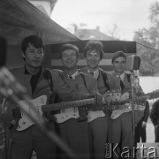 Lipiec 1965, Sopot, Polska.
Klub plenerowy Non Stop - występ zespołu 