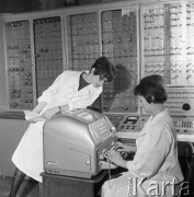 1965, Warszawa, Polska.
Radziecki komputer 