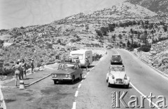 Sierpień 1967, Jugosławia
Turyści z Polski w drodze na wakacje.
Fot. Romuald Broniarek/KARTA