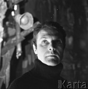 1968, Warszawa, Polska.
Leonard Pietraszak na scenie Teatru Klasycznego, występujący w przedstawieniu 
