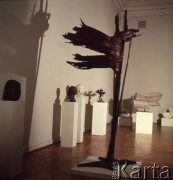 Grudzień 1969, Warszawa, Polska.
Wystawa rzeźby w Galeria Zachęta.
Fot. Romuald Broniarek/KARTA