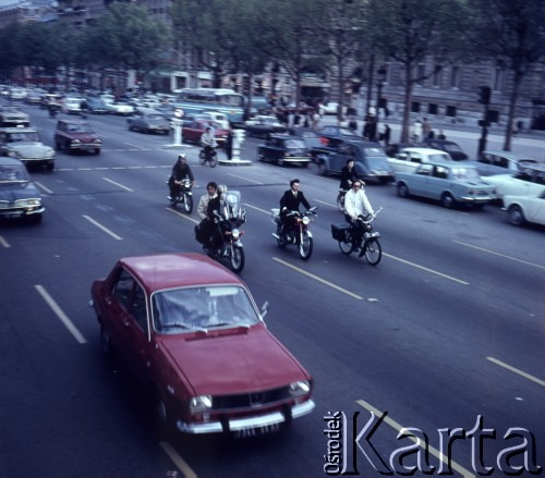 1970, Paryż, Francja.
Bulwar.
Fot. Romuald Broniarek, zbiory Ośrodka KARTA