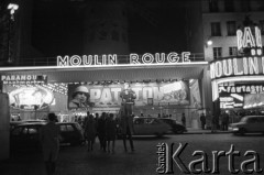 1970, Paryż, Francja.
Moulin Rouge.
Fot. Romuald Broniarek, zbiory Ośrodka KARTA.