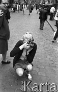 1970, Paryż, Francja.
Kobieta.
Fot. Romuald Broniarek, zbiory Ośrodka KARTA