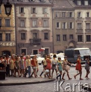 1970, Warszawa, Polska.
Rynek Starego Miasta.
Fot. Romuald Broniarek, zbiory Ośrodka KARTA