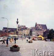 1970, Warszawa, Polska.
Plac Zamkowy.
Fot. Romuald Broniarek, zbiory Ośrodka KARTA