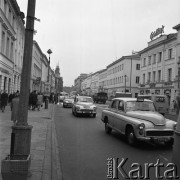 1970, Warszawa, Polska.
Ulica Nowy Świat.
Fot. Romuald Broniarek, zbiory Ośrodka KARTA
