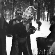 1971, Białowieża, Polska.
W lesie.
Fot. Romuald Broniarek, zbiory Ośrodka KARTA