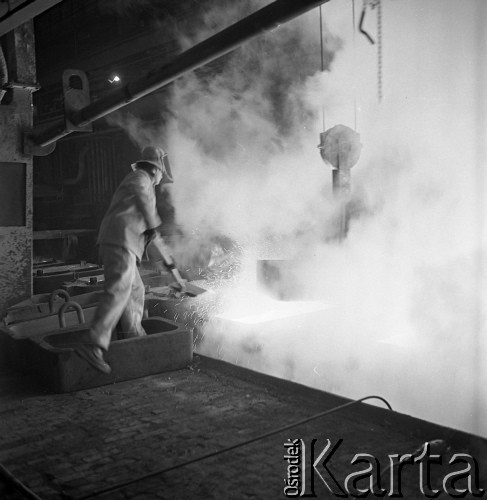 1971, Kraków, Polska.
Huta im. Lenina.
Fot. Romuald Broniarek, zbiory Ośrodka KARTA