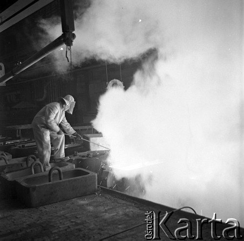 1971, Kraków, Polska.
Huta im. Lenina.
Fot. Romuald Broniarek, zbiory Ośrodka KARTA