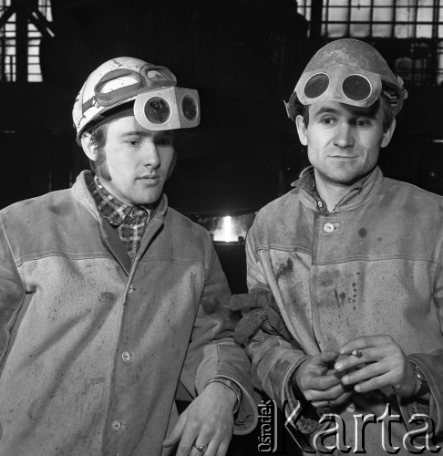 1971, Kraków, Polska.
Huta im. Lenina.
Fot. Romuald Broniarek, zbiory Ośrodka KARTA