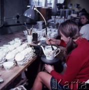 1971, Ćmielów, Polska.
Fabryka Porcelany i Wyrobów Ceramicznych.
Fot. Romuald Broniarek, zbiory Ośrodka KARTA