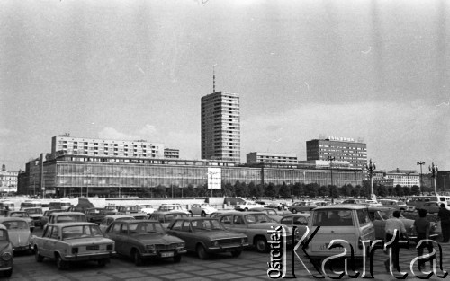 1971, Warszawa, Polska.
Plac Defilad.
Fot. Romuald Broniarek, zbiory Ośrodka KARTA