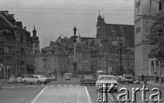 1971, Warszawa, Polska.
Plac Zamkowy.
Fot. Romuald Broniarek, zbiory Ośrodka KARTA