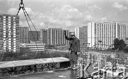 1971, Warszawa, Polska.
Służewiec.
Fot. Romuald Broniarek, zbiory Ośrodka KARTA